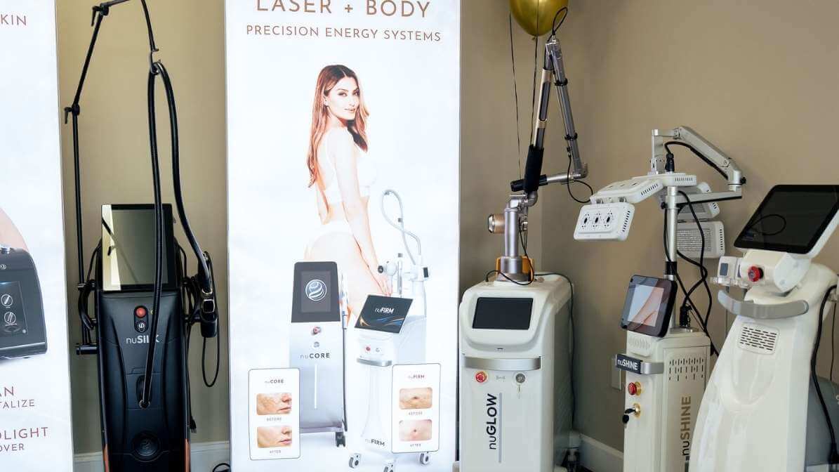 World Aesthetix showroom equipment